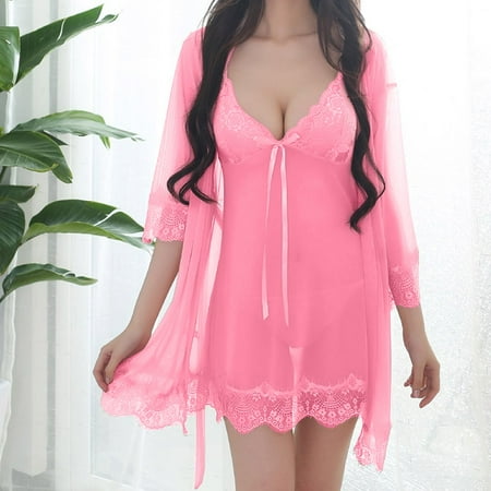 Gyouwnll Sleepwear For Womens Pajamas For Women Nightgowns For Women Wireless Rimless Pajamas Lace Nightdress Silk Underwear Women Sleepwear
Gyouwnll Sleepwear For Womens Pajamas For Women Nightgowns For Women Wireless Rimless Pajamas Lace Nightdress Silk Underwear Women Sleepwear