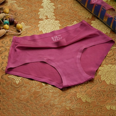 Womens Seamless Satin Lingerie G-String Thongs Panties Briefs Underwear Knickers
Womens Seamless Satin Lingerie G-String Thongs Panties Briefs Underwear Knickers