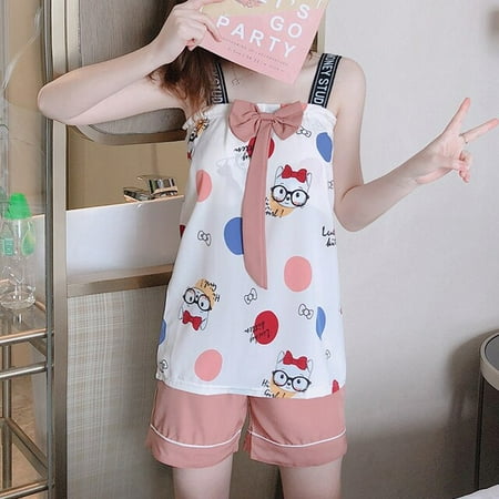 PIKADINGNIS WAVMIT Short Sleeve Pajamas Set Thin Cotton 2Pcs Set Women Sleepwear Sexy Homewear Women Pyjamas Set Short Pant
PIKADINGNIS WAVMIT Short Sleeve Pajamas Set Thin Cotton 2Pcs Set Women Sleepwear Sexy Homewear Women Pyjamas Set Short Pant