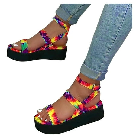 Aayomet Womens Sandals Beach Roman with Straps Sandals Toe Buckle Ankle Platform Womens Open Shoe Women s sandals Red 8.5
Aayomet Womens Sandals Beach Roman with Straps Sandals Toe Buckle Ankle Platform Womens Open Shoe Women s sandals Red 8.5