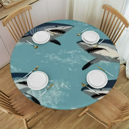 Orinice Sharks Palm Trees Round Tablecloth Stain-Resistant Washable Indoor Outdoor Restaurant Wedding Party 100% Polyester Outdoor Picnic Camping Kitchen Dining Home Decoration 31 -35
Orinice Sharks Palm Trees Round Tablecloth Stain-Resistant Washable Indoor Outdoor Restaurant Wedding Party 100% Polyester Outdoor Picnic Camping Kitchen Dining Home Decoration 31 -35