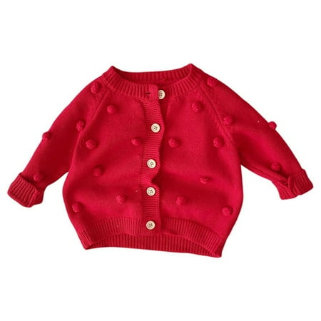 Toddler Newborn Baby Boys Girls Pompoms Soft Cardigan Sweater Kids Warm Knitted Pullover Tops Winter Clothes
Toddler Newborn Baby Boys Girls Pompoms Soft Cardigan Sweater Kids Warm Knitted Pullover Tops Winter Clothes