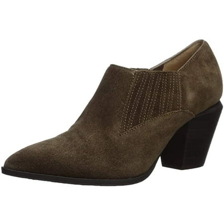 Splendid Women s Hertha Synthetic Cowhide Suede Man-Made Stacked Heel Pump
