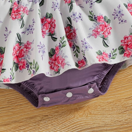 Cathalem Baby Girl Undershirt Girls Ruffles Fly Sleeve Floral Printed Romper Bowknot Backless Bodysuits 6 Months Clothes Childrenscostume Purple 3 Months
Cathalem Baby Girl Undershirt Girls Ruffles Fly Sleeve Floral Printed Romper Bowknot Backless Bodysuits 6 Months Clothes Childrenscostume Purple 3 Months