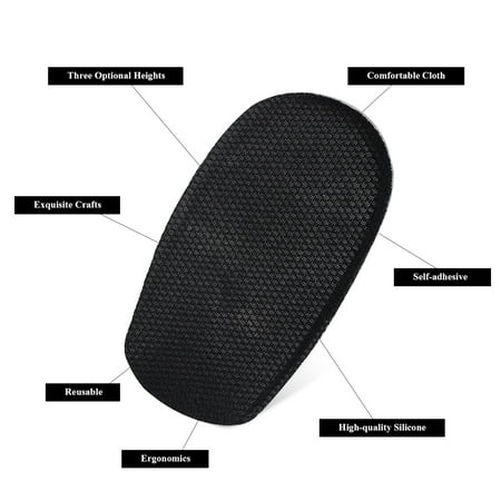 Stability Height Heel Pad Skin-Friendly Lifting Heel Pad For Heel Support Shoe Lift Work Boot Walking Running And Casual Shoes
Stability Height Heel Pad Skin-Friendly Lifting Heel Pad For Heel Support Shoe Lift Work Boot Walking Running And Casual Shoes