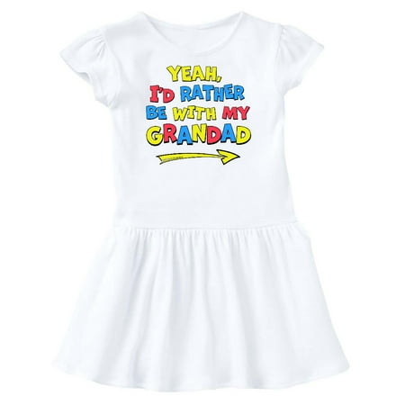 Inktastic Yeah I d Rather be with My Grandad in Red Yellow and Blue Gift Toddler Girl Dress
Inktastic Yeah I d Rather be with My Grandad in Red Yellow and Blue Gift Toddler Girl Dress