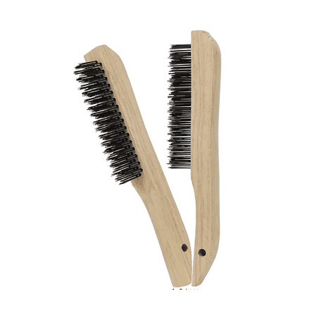 2 Pcs Wire Brushes for Cleaning Welding Slag Rust and Dust 10 Inch Heavy Duty Carbon Steel Handle Wire Scratch Brush
2 Pcs Wire Brushes for Cleaning Welding Slag Rust and Dust 10 Inch Heavy Duty Carbon Steel Handle Wire Scratch Brush