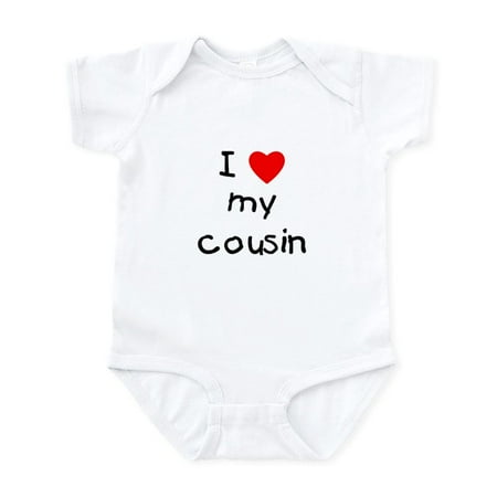 CafePress - I Love My Cousin Infant Bodysuit - Baby Light Bodysuit Size Newborn - 24 Months
CafePress - I Love My Cousin Infant Bodysuit - Baby Light Bodysuit Size Newborn - 24 Months