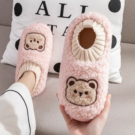 CoCopeaunt Plush Warm Lovely Bear Design Household Non-slip Cotton Women Slippers 2022 winter Home Boots Winter Couple Cotton Shoes Leisure
CoCopeaunt Plush Warm Lovely Bear Design Household Non-slip Cotton Women Slippers 2022 winter Home Boots Winter Couple Cotton Shoes Leisure