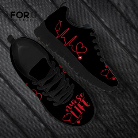 Women s Sneakers Flats 3D Nurse Life Stethoscope Green Pattern Summer/Spring Lace-up Ladies Walking Shoes Woman 2021
Women s Sneakers Flats 3D Nurse Life Stethoscope Green Pattern Summer/Spring Lace-up Ladies Walking Shoes Woman 2021