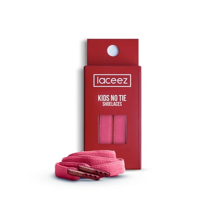 Laceez No Tie Shoe Laces for Kids Single Pack - Elastic Shoe Laces for Toddlers Sports Shoes Sneakers Comfort & Smart look (Pink Extra Large)
Laceez No Tie Shoe Laces for Kids Single Pack - Elastic Shoe Laces for Toddlers Sports Shoes Sneakers Comfort & Smart look (Pink Extra Large)