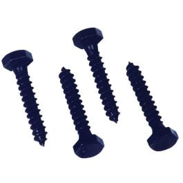 2PC Village Ironsmith Village Ironsmith LS100 Standard Lag Screws 4 Pack