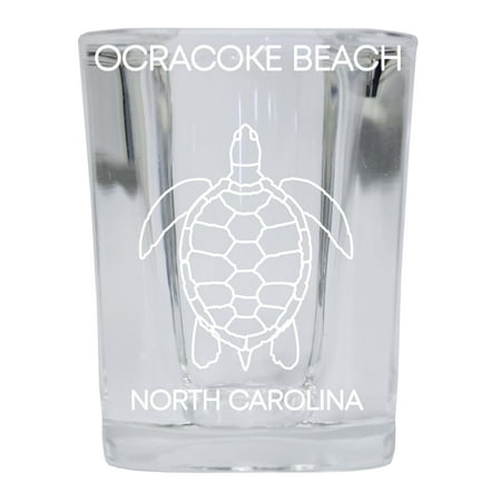 Ocracoke North Carolina Souvenir 2 Ounce Square Shot Glass laser etched Turtle Design
Ocracoke North Carolina Souvenir 2 Ounce Square Shot Glass laser etched Turtle Design