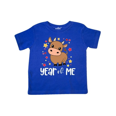 Inktastic 2021 Year of Me Cute Ox Gift Toddler Boy or Toddler Girl T-Shirt