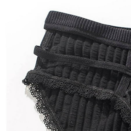 Aayomet Boxers For Women Women s Underwear Hollow Out Transparent Panties String Seamless Briefs Tanga Black L
Aayomet Boxers For Women Women s Underwear Hollow Out Transparent Panties String Seamless Briefs Tanga Black L
