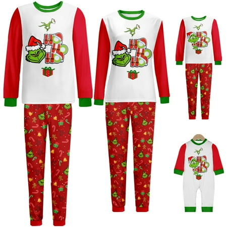 Grinch Matching Family Pajamas Sets Grinch Pajamas Xmas Pjs Holiday Home Xmas Family Sleepwear Set for Couples and Kids
Grinch Matching Family Pajamas Sets Grinch Pajamas Xmas Pjs Holiday Home Xmas Family Sleepwear Set for Couples and Kids