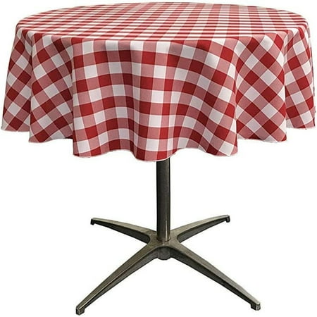CintBllTer Polyester Checkered Gingham Plaid 36 Round Tablecloth for 24 Round Small Coffee Table with 6 Drop (White & Red)
CintBllTer Polyester Checkered Gingham Plaid 36 Round Tablecloth for 24 Round Small Coffee Table with 6 Drop (White & Red)