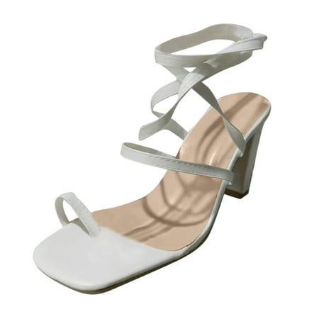 GNEIKDEING Ankle Toe High Women s Set Heels Hollow Sandals Strap Sexy Heel Thick Women s sandals Gift on Clearance
GNEIKDEING Ankle Toe High Women s Set Heels Hollow Sandals Strap Sexy Heel Thick Women s sandals Gift on Clearance