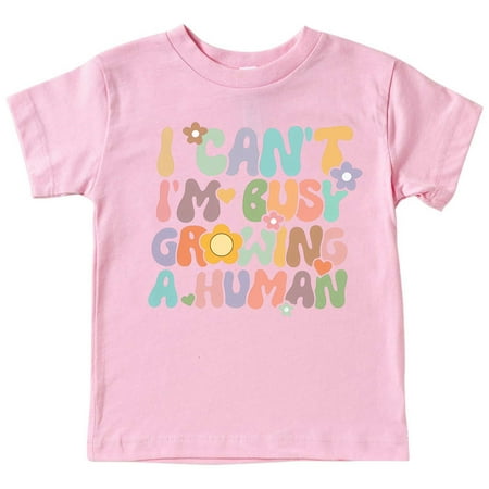 Virmaxy Toddler Baby Boys Girls Basic T-Shirt I Can t I m Busy Growing A Human Letter Printed Short Sleeve Tee Kids Spring Summer Solid Color Cotton T-shirt Top Pink-D 9Y
Virmaxy Toddler Baby Boys Girls Basic T-Shirt I Can t I m Busy Growing A Human Letter Printed Short Sleeve Tee Kids Spring Summer Solid Color Cotton T-shirt Top Pink-D 9Y