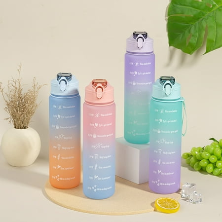 YUNx Gradient Drinking Bottle - Large 750ml Capacity with Leak-Proof Insulated Design - Perfect for Daily Use and Travel with Straw Design - Ideal Drinking Jug
YUNx Gradient Drinking Bottle - Large 750ml Capacity with Leak-Proof Insulated Design - Perfect for Daily Use and Travel with Straw Design - Ideal Drinking Jug