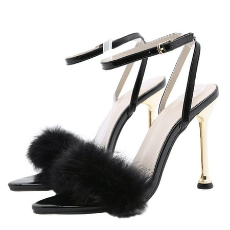 Rosarivae 1 Pair of Fashionable High-heeled Sandals Chic Elegant Sandals for Women
Rosarivae 1 Pair of Fashionable High-heeled Sandals Chic Elegant Sandals for Women