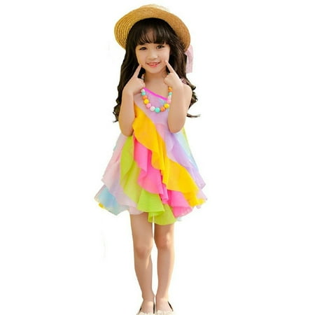 Pedort Girlss Summer Dresses Toddler Girls Kitten Dresses Kids Princess Ruffle Sleeve Summer Dress Party Gift Clothes Outfit Pink 140
Pedort Girlss Summer Dresses Toddler Girls Kitten Dresses Kids Princess Ruffle Sleeve Summer Dress Party Gift Clothes Outfit Pink 140
