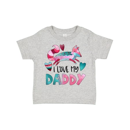 Inktastic I Love My Daddy Pink and Blue Fox with Hearts Gift Toddler Boy or Toddler Girl T-Shirt
Inktastic I Love My Daddy Pink and Blue Fox with Hearts Gift Toddler Boy or Toddler Girl T-Shirt