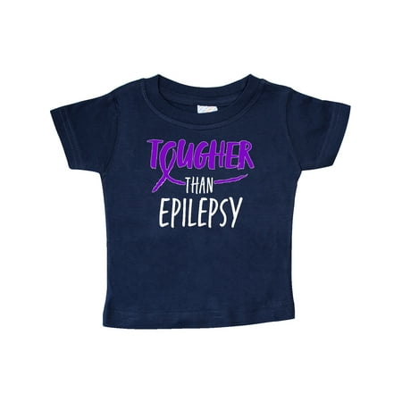 Inktastic Tougher than Epilepsy with Purple Ribbon Gift Baby Boy or Baby Girl T-Shirt
Inktastic Tougher than Epilepsy with Purple Ribbon Gift Baby Boy or Baby Girl T-Shirt