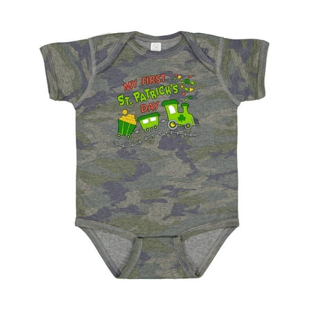 Inktastic My First St. Patrick s Day Shamrock Train Gift Baby Boy or Baby Girl Bodysuit
Inktastic My First St. Patrick s Day Shamrock Train Gift Baby Boy or Baby Girl Bodysuit