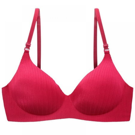 Popvcly Women s Simple Seamless Bra Comfortable Small Chest Gathered Underwear Girl Adjustable Bra
Popvcly Women s Simple Seamless Bra Comfortable Small Chest Gathered Underwear Girl Adjustable Bra
