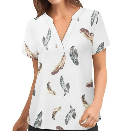 LWZWM Women s Working Uniform Scrub Tops Floral Printed V Neck T Shirt Nurse Blouse Holiday Workwear Medical Shirt Scrubs Women s Fashion V Neck Cross Printing Nursing Uniform
LWZWM Women s Working Uniform Scrub Tops Floral Printed V Neck T Shirt Nurse Blouse Holiday Workwear Medical Shirt Scrubs Women s Fashion V Neck Cross Printing Nursing Uniform