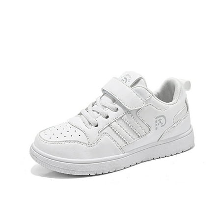 Boys Girls Running Shoes Non Slip Breathable Walking Sneakers Hook And Loop Shoes For Toddlers Kids Children Spring And Summer