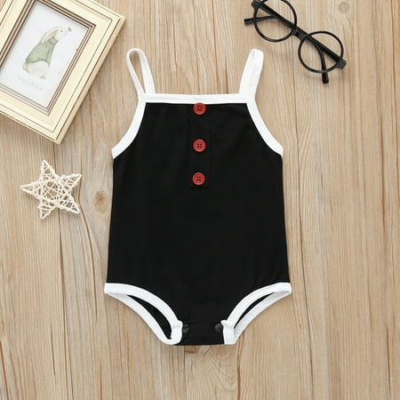 Yubatuo Newborn Infant Baby Boys Girls Solid Romper Bodysuit Clothes Outfits Black 80
Yubatuo Newborn Infant Baby Boys Girls Solid Romper Bodysuit Clothes Outfits Black 80