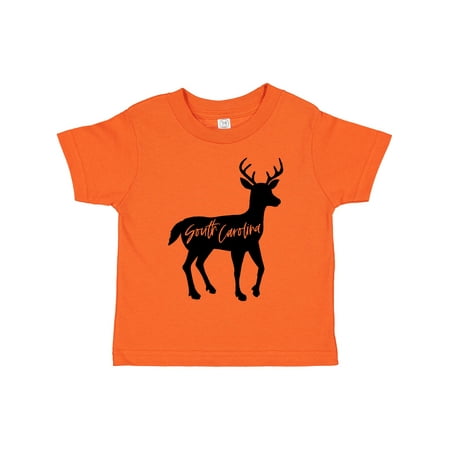Inktastic South Carolina Black Deer Silhouette Gift Toddler Boy or Toddler Girl T-Shirt
Inktastic South Carolina Black Deer Silhouette Gift Toddler Boy or Toddler Girl T-Shirt