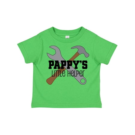 Inktastic Pappy s Little Helper Grandchild Gift Toddler Boy Girl T-Shirt