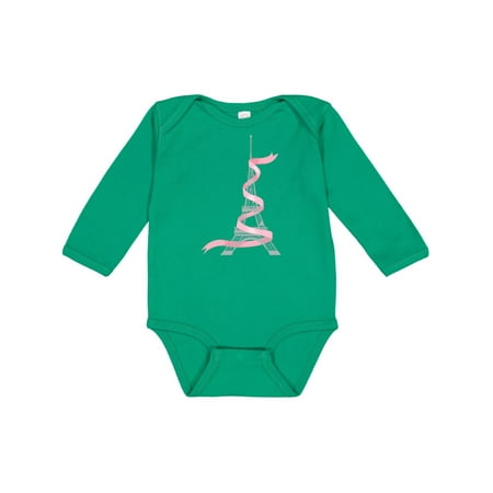 Inktastic White Eiffel Tower with Pink Ribbon Gift Baby Boy or Baby Girl Long Sleeve Bodysuit
Inktastic White Eiffel Tower with Pink Ribbon Gift Baby Boy or Baby Girl Long Sleeve Bodysuit