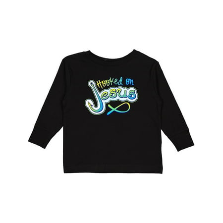 Inktastic Hooked on Jesus Christian Gift Toddler Boy or Toddler Girl Long Sleeve T-Shirt
Inktastic Hooked on Jesus Christian Gift Toddler Boy or Toddler Girl Long Sleeve T-Shirt