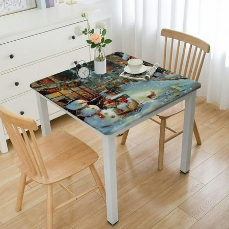 AWERP Snowman Square Tablecloth for Picnic Dining Kitchen Farmhouse 100% Polyester Fiber Christmas Decor 36*36
AWERP Snowman Square Tablecloth for Picnic Dining Kitchen Farmhouse 100% Polyester Fiber Christmas Decor 36*36