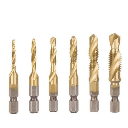 Njoeus Hex Shank Titanium Plated Screw Thread Metric Screw Compound Machine