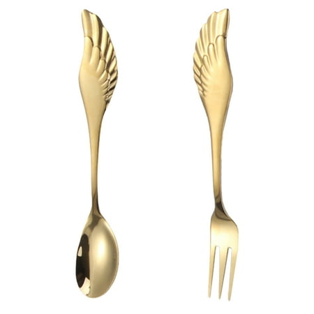 NUOLUX Stainless Steel Fork with Spoon Multi-functional Dinnerware Portable Tableware
NUOLUX Stainless Steel Fork with Spoon Multi-functional Dinnerware Portable Tableware