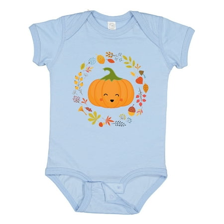 Inktastic Thanksgiving Wreath Autumn Fall Pumpkin Gift Baby Boy or Baby Girl Bodysuit
Inktastic Thanksgiving Wreath Autumn Fall Pumpkin Gift Baby Boy or Baby Girl Bodysuit