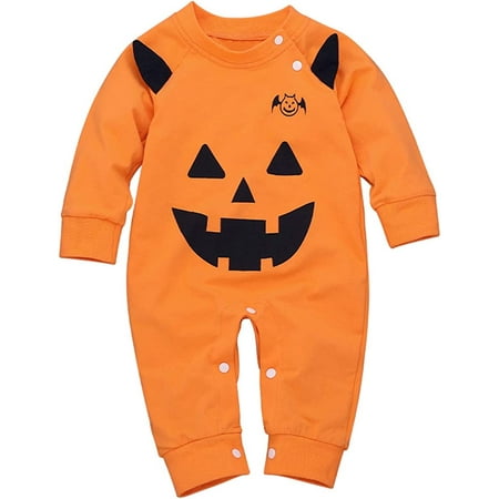 YOUI-GIFTS Newborn Baby Halloween Romper Pumpkin Jumpsuit Bodysuit for Toddler Infant 
YOUI-GIFTS Newborn Baby Halloween Romper Pumpkin Jumpsuit Bodysuit for Toddler Infant