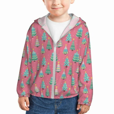 Gaeub Pastel Christmas Trees on Pink Print Athletic Sun Protection Hoodie for Kids Long Sleeve Outdoor UV Shirt Running Fishing Top for Boys Girls-2 Years
Gaeub Pastel Christmas Trees on Pink Print Athletic Sun Protection Hoodie for Kids Long Sleeve Outdoor UV Shirt Running Fishing Top for Boys Girls-2 Years