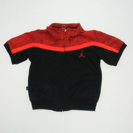 Pre-owned Air Jordan Boys Black | Red Jacket size: 24 Months