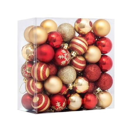 ZPAQI 50x Christmas Ball Ornaments Ball Decor Hanging Tree Pendant New Year Gift Craft
ZPAQI 50x Christmas Ball Ornaments Ball Decor Hanging Tree Pendant New Year Gift Craft