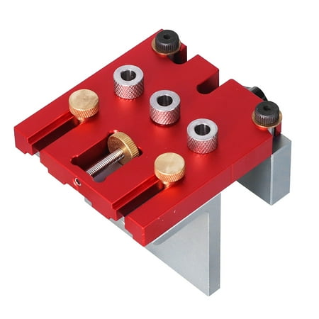 Zerone 3 In 1 Drill Guide Woodworking Hole Punch Positioner Locator Jig System Kit Aluminium Alloy Woodworking Tool Hole Positioner Punch Positioner
Zerone 3 In 1 Drill Guide Woodworking Hole Punch Positioner Locator Jig System Kit Aluminium Alloy Woodworking Tool Hole Positioner Punch Positioner