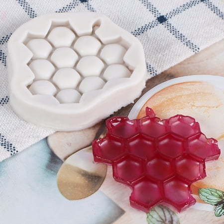Yayiaclooher Honeycomb Shaped Chocolate Cake Silicone Mold DIY Baking Tool