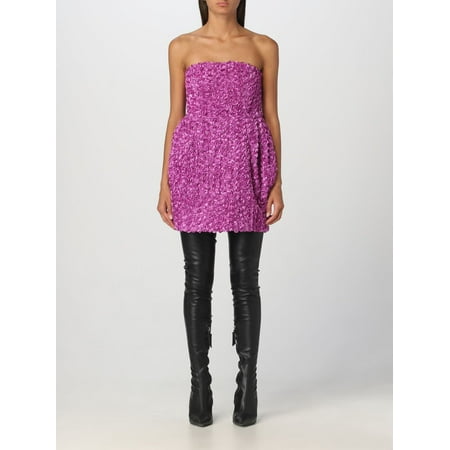 Rotate Dress Woman Violet Woman