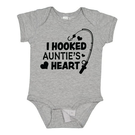 Inktastic I Hooked Auntie s Heart with Fishing Rod Gift Baby Boy or Baby Girl Bodysuit
Inktastic I Hooked Auntie s Heart with Fishing Rod Gift Baby Boy or Baby Girl Bodysuit