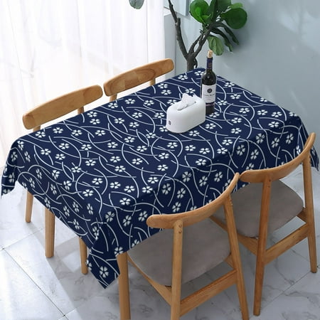 Tablecloth Blue Floral Background Table Cloth For Rectangle Tables Waterproof Resistant Picnic Table Covers For Kitchen Dining/Party(54x72in)
Tablecloth Blue Floral Background Table Cloth For Rectangle Tables Waterproof Resistant Picnic Table Covers For Kitchen Dining/Party(54x72in)